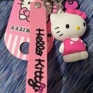 Hello Kitty Pink Keychain